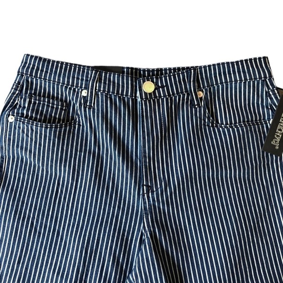 NWT Blank NYC Great Jones High Rise Striped Crop Jeans Size 29 - Picture 3 of 10